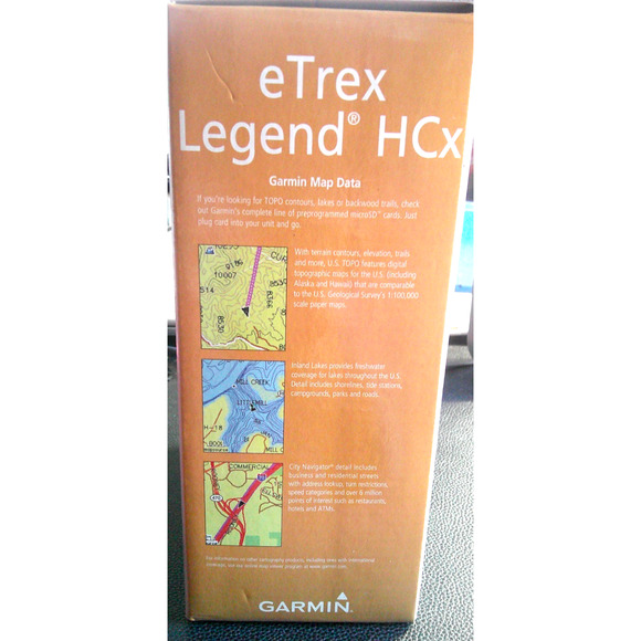 Garmin eTrex Legend HCX Handheld Personal Navigator Open Box - Picture 3 of 9